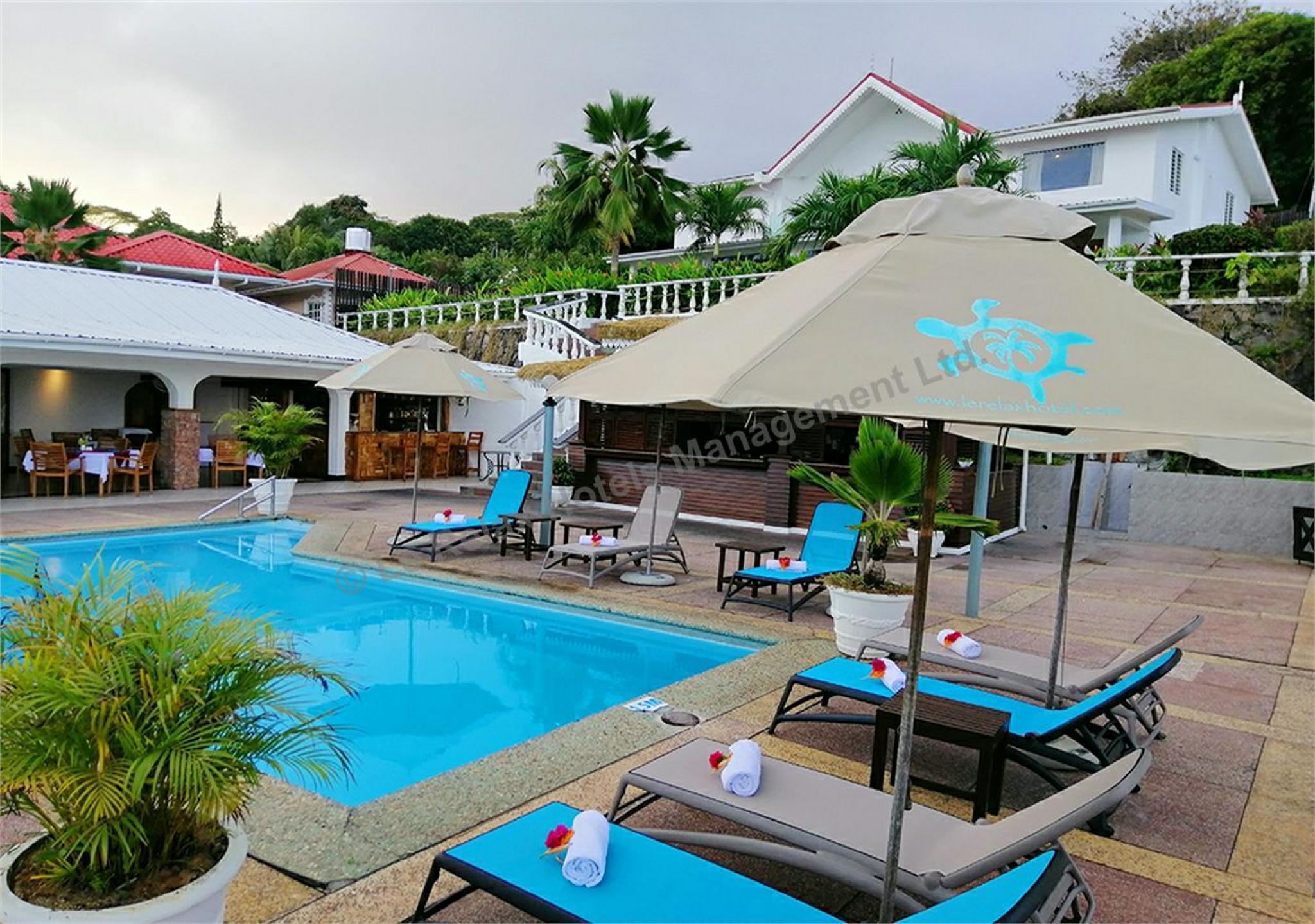 Le Relax Hotel And Restaurant Anse Royale Buitenkant foto