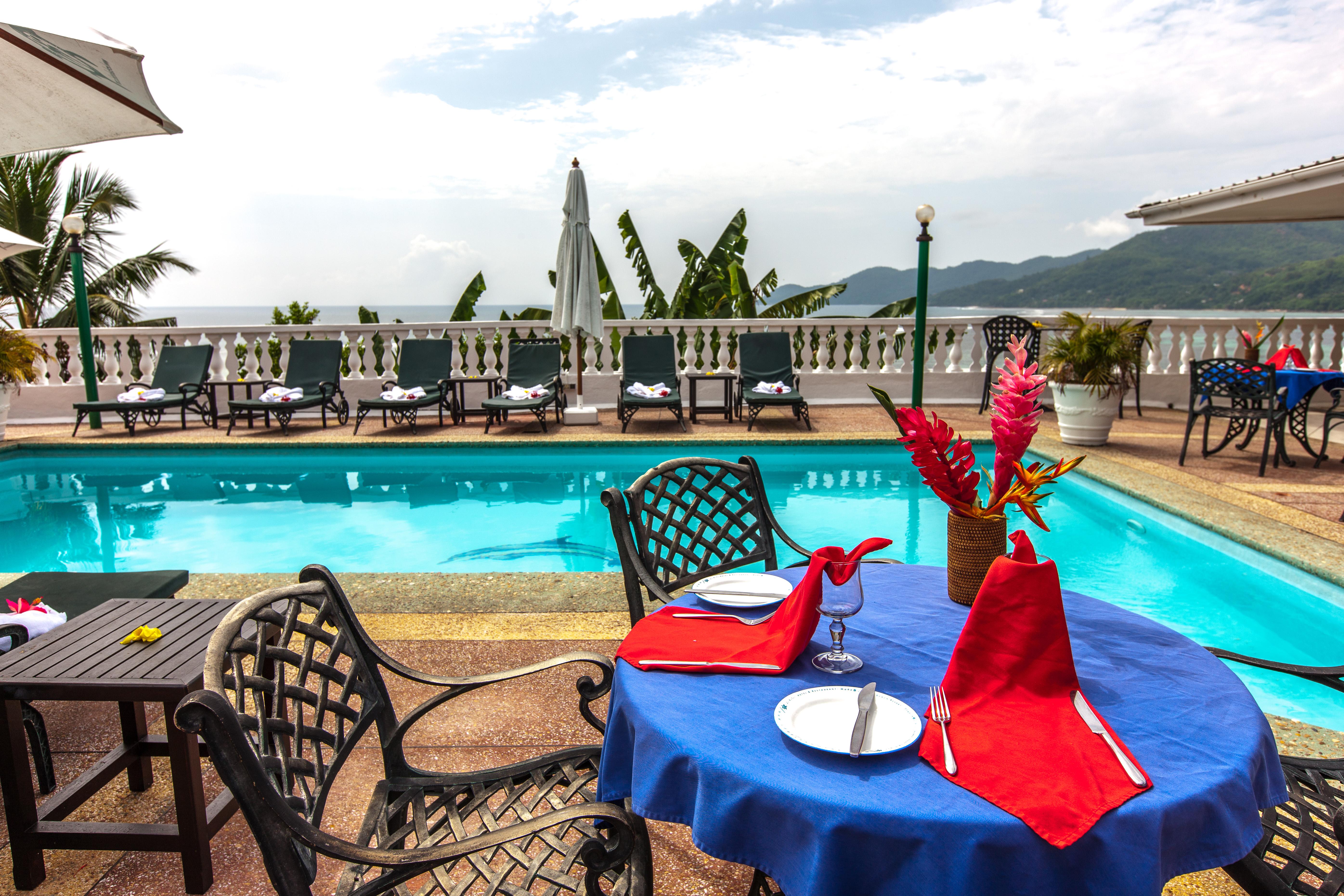 Le Relax Hotel And Restaurant Anse Royale Buitenkant foto